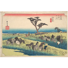 Utagawa Hiroshige: Chiryu, Shuka Uma Ichi - Metropolitan Museum of Art