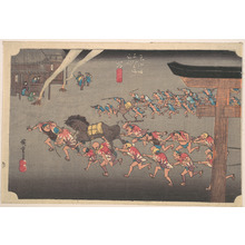 Utagawa Hiroshige: Miya, Atsuta Shin Ji - Metropolitan Museum of Art