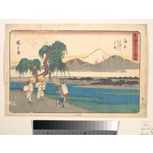 Utagawa Hiroshige: Kambura Station - Metropolitan Museum of Art