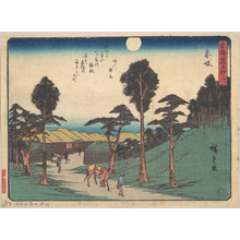 Utagawa Hiroshige: Akasaka - Metropolitan Museum of Art