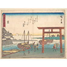 Utagawa Hiroshige: Miya - Metropolitan Museum of Art