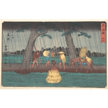 Utagawa Hiroshige: Fujieda - Metropolitan Museum of Art