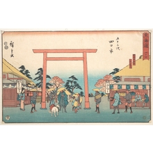 Utagawa Hiroshige: Yokkaichi - Metropolitan Museum of Art