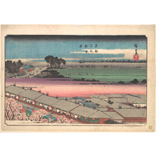 Utagawa Hiroshige: Shin Yoshiwara - Metropolitan Museum of Art
