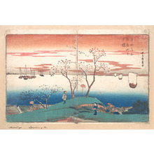 Utagawa Hiroshige: Evening Cherries on Gotem Yama - Metropolitan Museum of Art