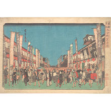 Utagawa Hiroshige: Sakai Cho Shibai no Zu - Metropolitan Museum of Art