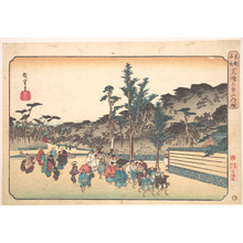 Utagawa Hiroshige: Shiba Zôjôji Sannai no Zu - Metropolitan Museum of Art