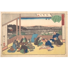 Utagawa Hiroshige: Yushima (Matsu Kane-ya) - Metropolitan Museum of Art