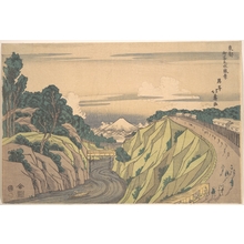 昇亭北壽: View of Ochanomizu in the Eastern Capital - メトロポリタン美術館