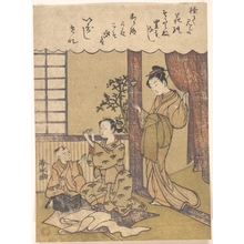 Yanagawa Shunsui: Domestic Scene - Metropolitan Museum of Art