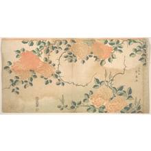 Kashosai Shunsen: Roses - Metropolitan Museum of Art