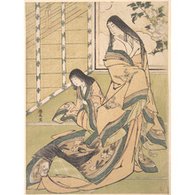 鳥居清長: The Third Princess (Onna San no Miya) - メトロポリタン美術館