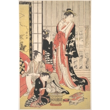 Torii Kiyonaga: Interior Scene - Metropolitan Museum of Art