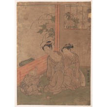 Isoda Koryusai: Mrs. Tô - Metropolitan Museum of Art
