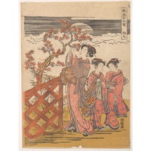 磯田湖龍齋: One of the Seven Komachi: Amagoi (Praying for Rain) - メトロポリタン美術館