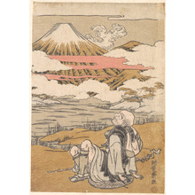 Isoda Koryusai: Fuji-mi Saigyo - Metropolitan Museum of Art