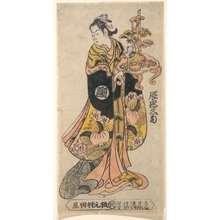 Torii Kiyonobu II: The Actor Tatsuoka Hisagiku in the Role of Kurenai - Metropolitan Museum of Art