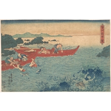 Utagawa Kunisada: Seishu Awabi-tori no Zu - Metropolitan Museum of Art