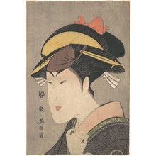 Utagawa Kunimasa: The Actor Matsumoto Yonesaburô in a Woman's Role - Metropolitan Museum of Art