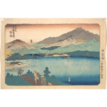 歌川国芳: Minakuchi, Ishibe, Kusatsu, Otsu, Kyoto - メトロポリタン美術館