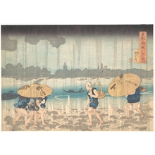 歌川国芳: Onmayagashi in Edo - メトロポリタン美術館