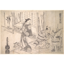 Okumura Masanobu: Parody of the Legend of Xu You and Chao Fu - Metropolitan Museum of Art