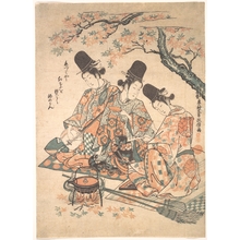 Okumura Masanobu: Beneath Maple Trees - Metropolitan Museum of Art
