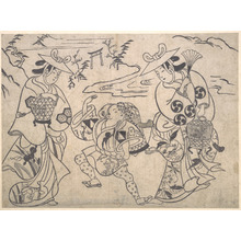 Okumura Masanobu: Scene from a Drama - Metropolitan Museum of Art