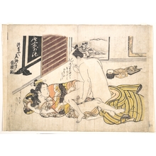 Okumura Masanobu: Bedroom Scene - Metropolitan Museum of Art