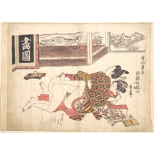 Okumura Masanobu: Bedroom Scene - Metropolitan Museum of Art