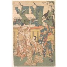 Torii Kiyonaga: Scene from a Drama - Metropolitan Museum of Art