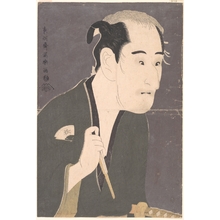 Toshusai Sharaku: Onoe Matsusuke I as Matsushita Mikinojô in the Play 