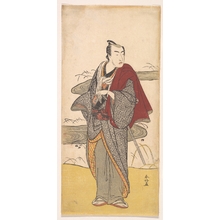 Katsukawa Shunko: The Actor Matsumoto Koshiro 4th as a Man - Metropolitan Museum of Art