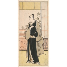 勝川春好: The Actor Ichikawa Monnosuke II as a Kyokaku - メトロポリタン美術館