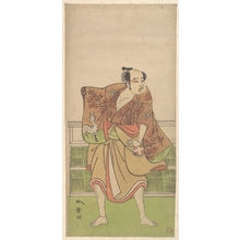 Katsukawa Shunsho: Ôtani Hiroemon in the role of Gokumon no Shobei - Metropolitan Museum of Art