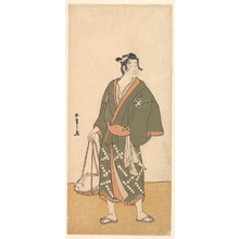 勝川春章: The Actor Otani Hiroemon III as a Fish Peddler - メトロポリタン美術館