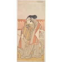 勝川春章: The First Nakamura Nakazo in the Role of Kudo Suketsune - メトロポリタン美術館
