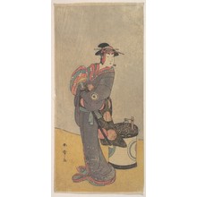 Katsukawa Shunsho: The Fourth Iwai Hanshiro as an Onnadate (Woman Kyokaku) - Metropolitan Museum of Art