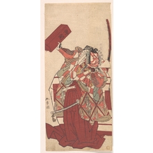 勝川春章: The Fourth Ichikawa Danjuro in Shibaraku - メトロポリタン美術館