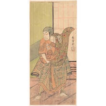 Katsukawa Shunsho: The Fourth Ichikawa Danjuro in the Role of Ukishima Danjo - Metropolitan Museum of Art