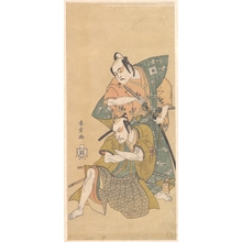勝川春章: The Actor Ichikawa Yaozo II as a Samurai - メトロポリタン美術館