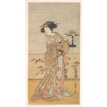 勝川春章: The First Nakamura Tomijuro in the Role of Shigenoi - メトロポリタン美術館