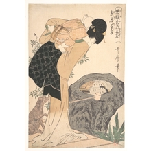 喜多川歌麿: Mother and Child - メトロポリタン美術館