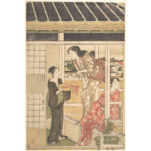 Kitagawa Utamaro: Washing Day - Metropolitan Museum of Art