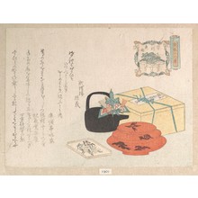 Unknown: Still Life; Design of Yogoyomi; Pictorial Calendar - Metropolitan Museum of Art