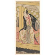 Katsukawa Shun'ei: The Actor Sawamura Sojuro 3rd as a Man Stnding in a Pleasure-boat - Metropolitan Museum of Art