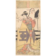 Katsukawa Shun'ei: The Third Segawa Kikunojo as (?) Wife of Kudo Suketsune in a Soga Play - Metropolitan Museum of Art