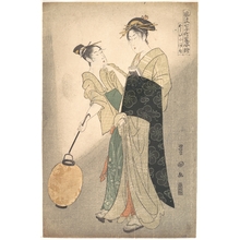 Utagawa Toyokuni I: Kayoi Komachi, from the series 