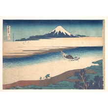 葛飾北斎: Tama River in Musashi Province (Bushû Tamagawa), from the series Thirty-six Views of Mount Fuji (Fugaku sanjûrokkei) - メトロポリタン美術館