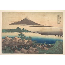Katsushika Hokusai: Dawn at Isawa in Kai Province (Kôshû Isawa no akatsuki), from the series Thirty-six Views of Mount Fuji (Fugaku sanjûrokkei) - Metropolitan Museum of Art